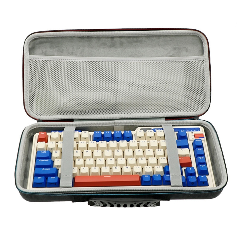 Voor Kzzi K75 Pro Rgb 75% Toetsenbord Opbergtas Rits Draagbare Waterdichte Eva Case Schokbestendige Organizer