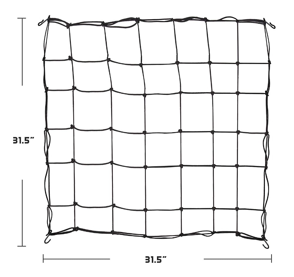 Elastic Rubber Garden Trellis Net Grow Tent Trellis Net Support for Vegetable Climbing Vine Plants Garden Plant Support Net