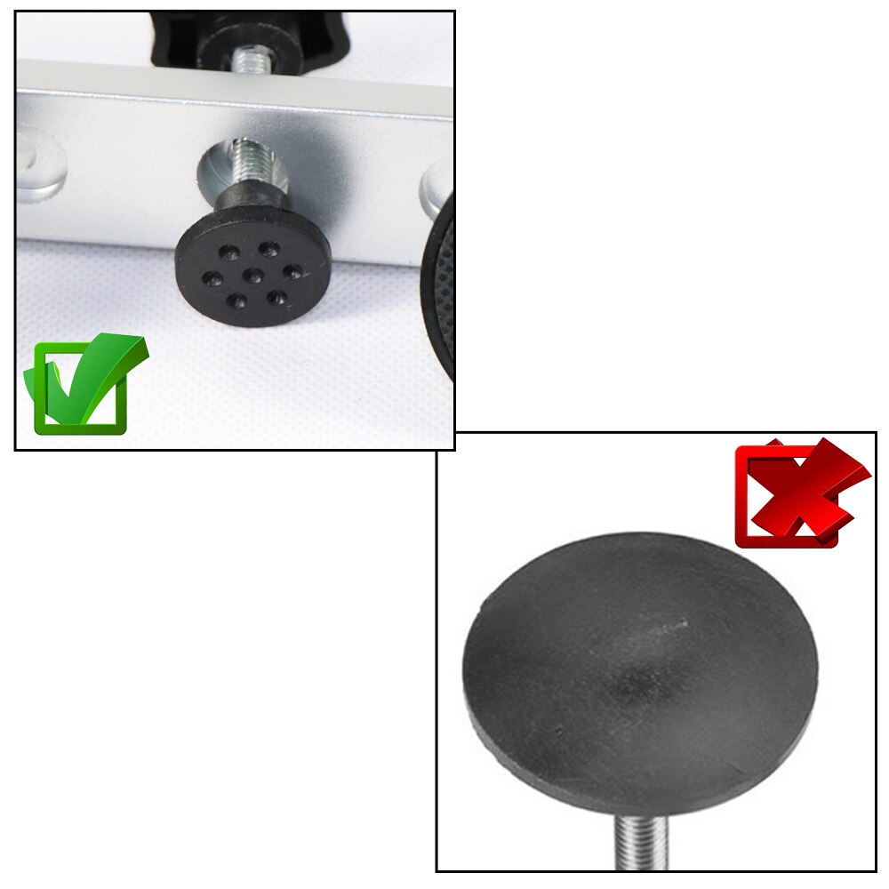 Verktygssats autoreparationsverktyg för att ta bort bucklor bilkarossreparation lackfri bucklig reparation dragbro limpistol