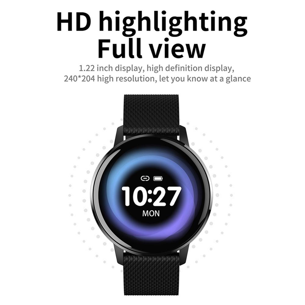 Smart Horloge T4 Armband Hartslag Bloeddrukmeter Oproep Herinnering Fitness Tracker Waterdicht Smart Horloge Android Ios