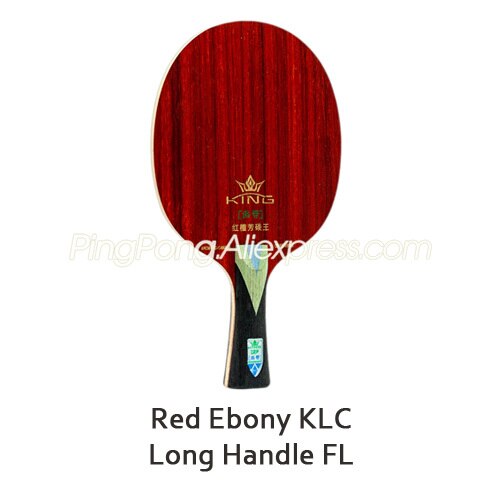 Amistad 729 rey ébano KLC hoja de tenis de mesa 729 palisandro ALC raqueta ébano Ping Pong Bat / Paddle: Red Ebony FL