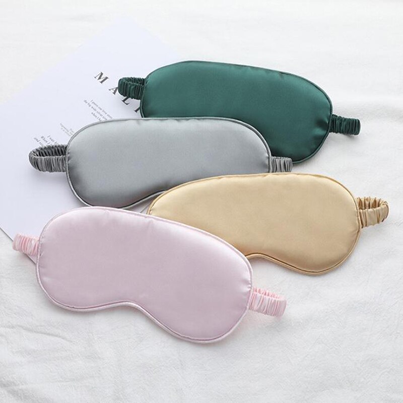 Zijden dubbelzijdige schaduw slaapmasker slaapmasker ooglapje blinddoeken slaapmasker gezondheidsschild slaapmasker