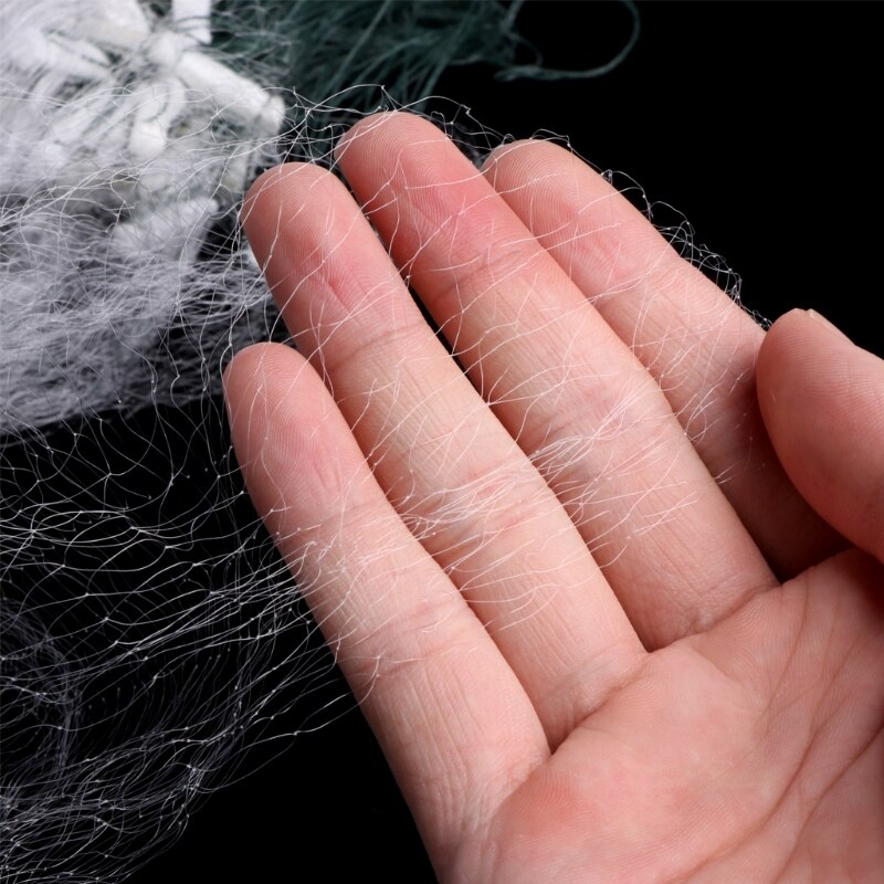 Fishing Fish Mesh Trap Monofilament Gill Net Netting Tackle Outdoor 20M x 1M