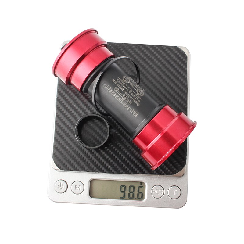 Bicycle ceramic Bearing Bottom Bracket BB90-92mm frame ultra-light anode sealed waterproof bottom bracket