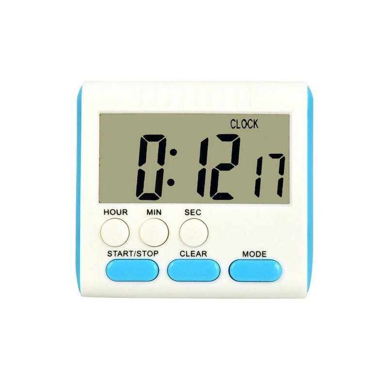 Kitchen Timer 24-hour Electronic Timer Digital Reminder Alarm Clock Home Cooking Practical Supplies Cook Food Tools: Blue