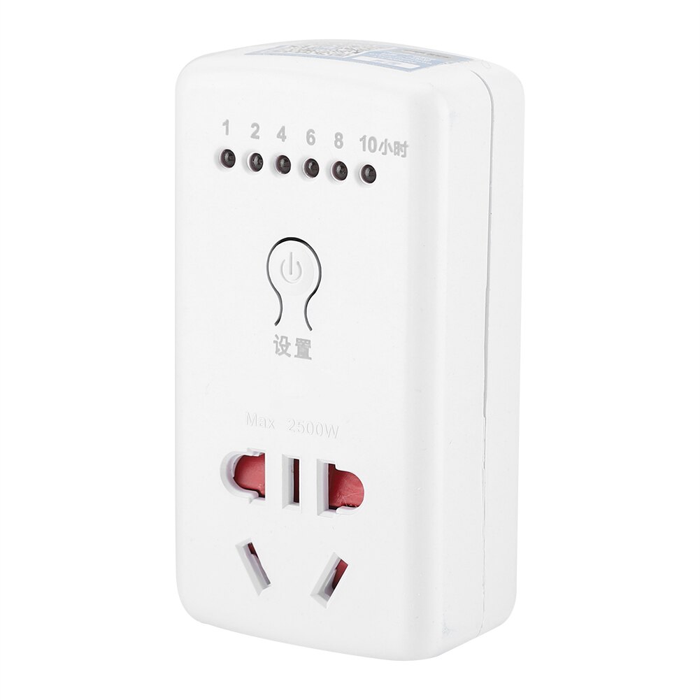AC 220V 10A 10Hr Time Countdown Intelligent Time Setting Swtich Timer Control Socket Time Switch SocketTiming Socket