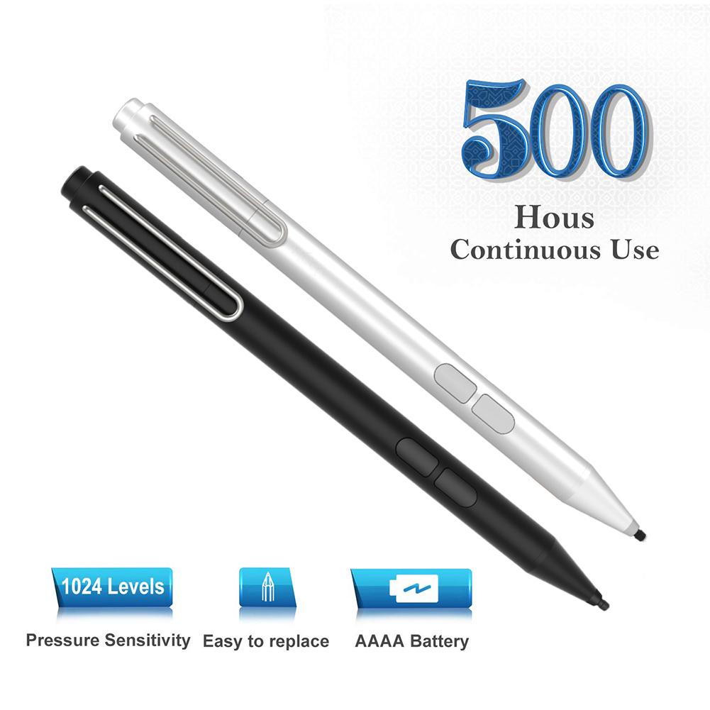 Active Stylus Pen Aluminum Alloy Pressure Sensitivity Stylus Active Pen Surface Laptop Stylus Pen
