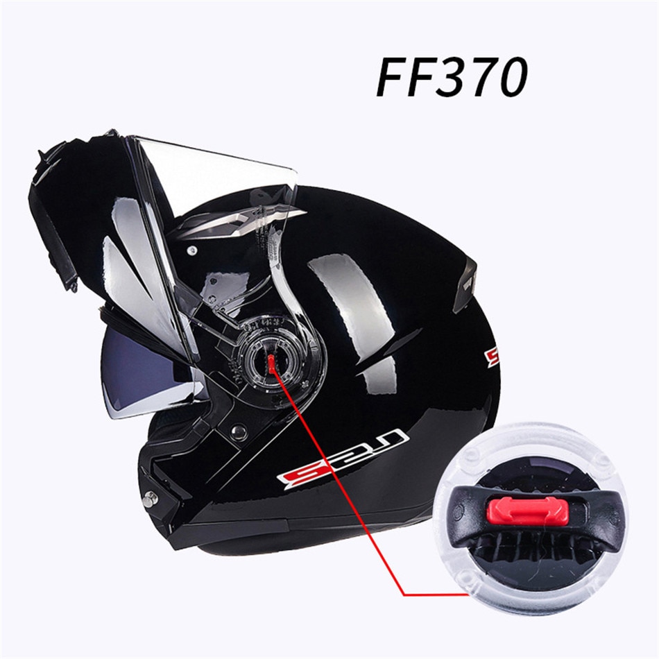 2 Pcs Durable Motorcycle Helmet Sun Visor Lock Mounting Base + Rotary Lens Switch Helmet Attachment Tool-free