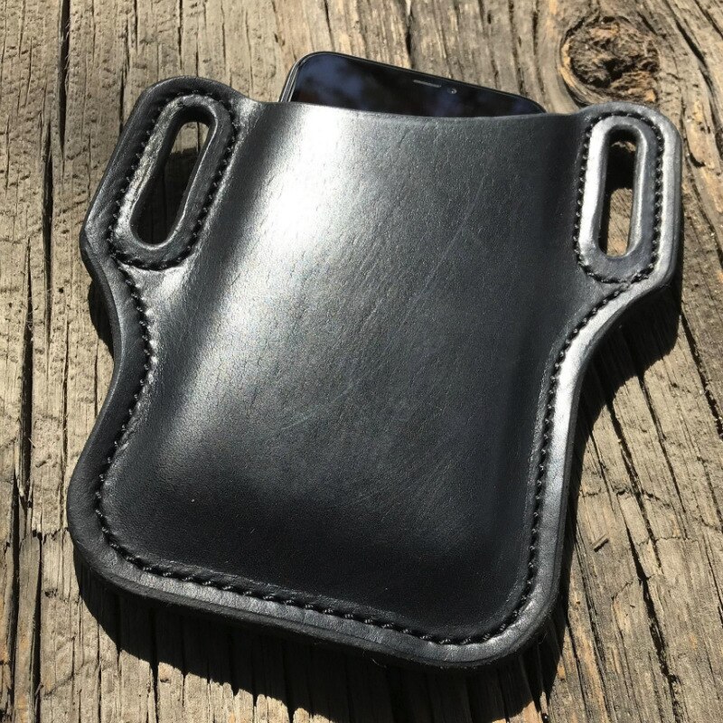 Ougger Waist Bag Men's Running Bag Skin Cell Phone Pocket Outdoor Cell Phone Holster Sports Leisure Yao Gua Mobile Phone Bag