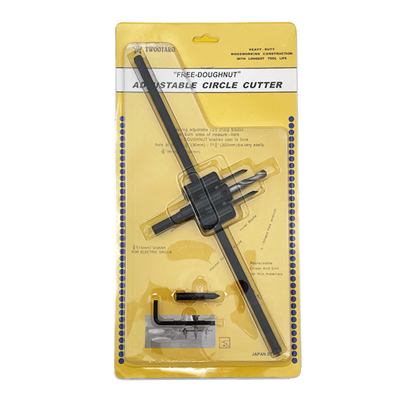 30/40MM-120/200/300MM Adjustable Wood Drywall Circle Hole Drill Cutter Bit DIY Tool Black or Sliver Alloy Blade: 36mm