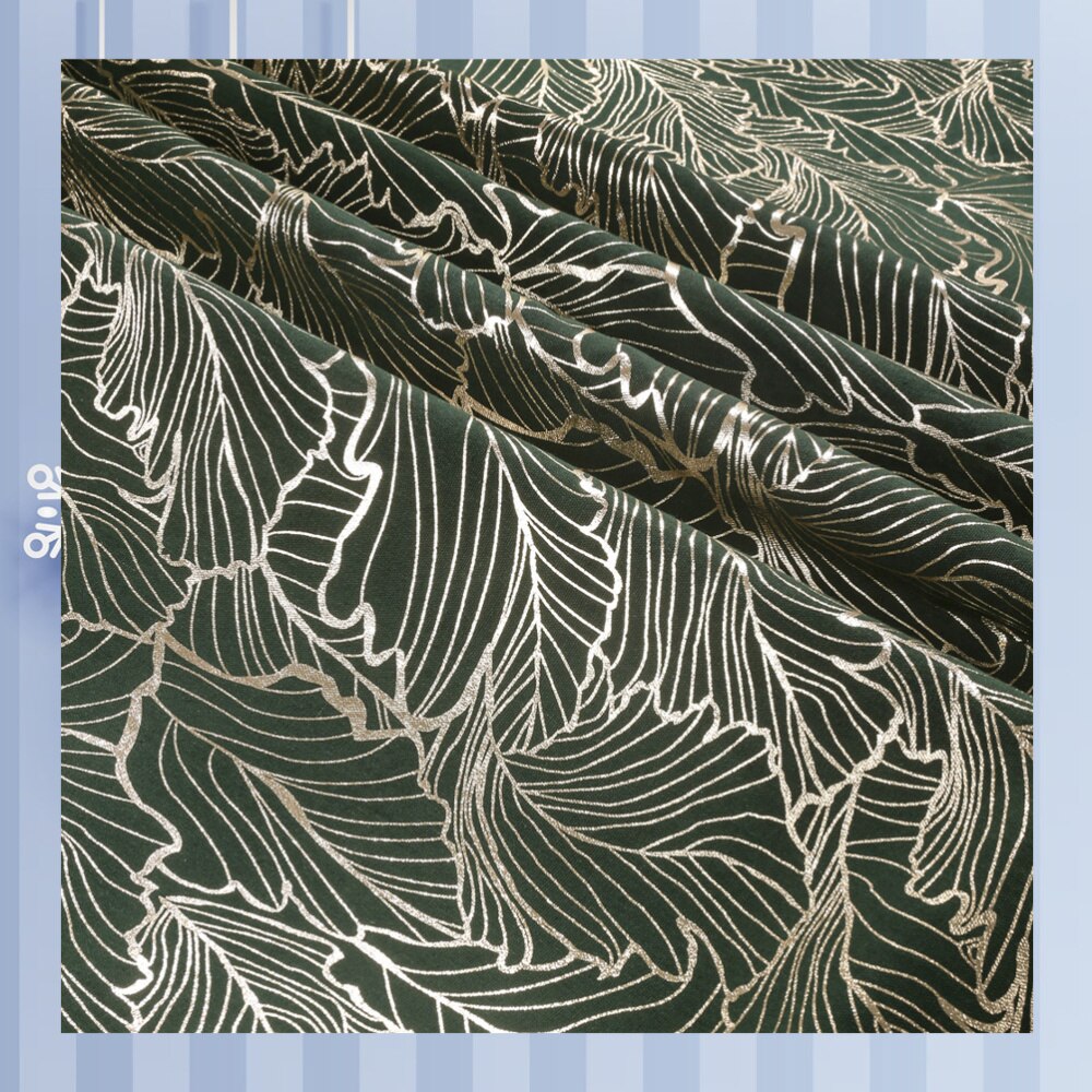 Banana Leaf Pattern Tablecloth Cotton Linen Table Cloth Table Cloth Home Kitchen Table Cloth (Green): Green