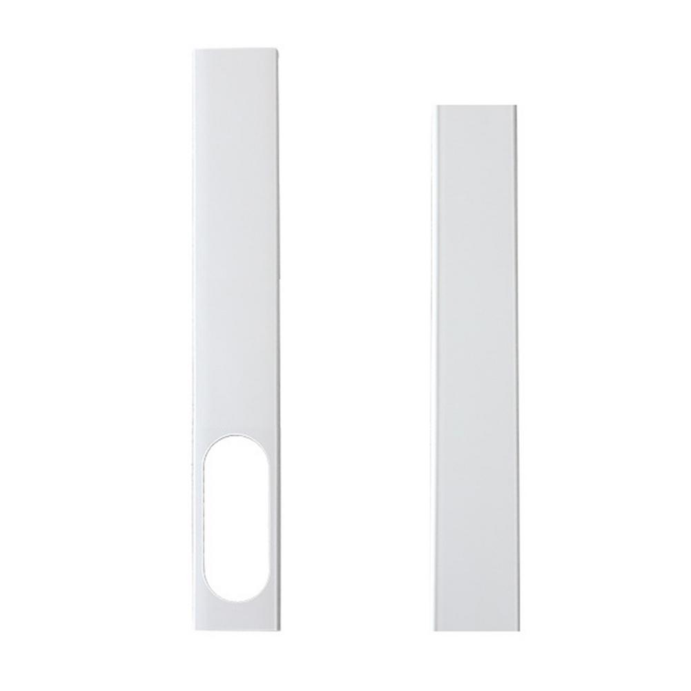 Adjustable Portable Air Conditioner Window Vent Kit With Coupler Adjustable Seal AC Vent Window Slide Kit Universal Kit expert: Window sealing plate
