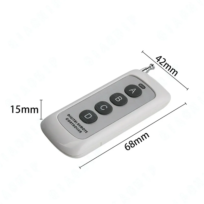 1000M remote control 1 2 4 8 buttons 1527Code RF r... – Vicedeal