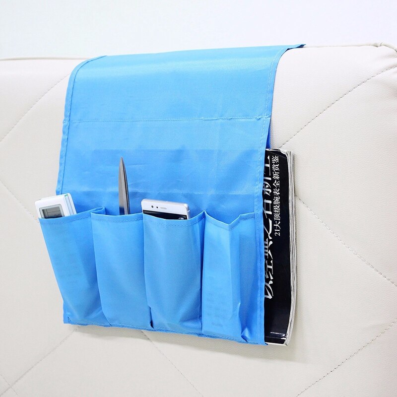 Multifunktionale Polyester 4 Taschen Lagerung Tasche Sessel Couch Sofa Nacht Fernbedienung Magazin Lagerung Inhaber Organizer
