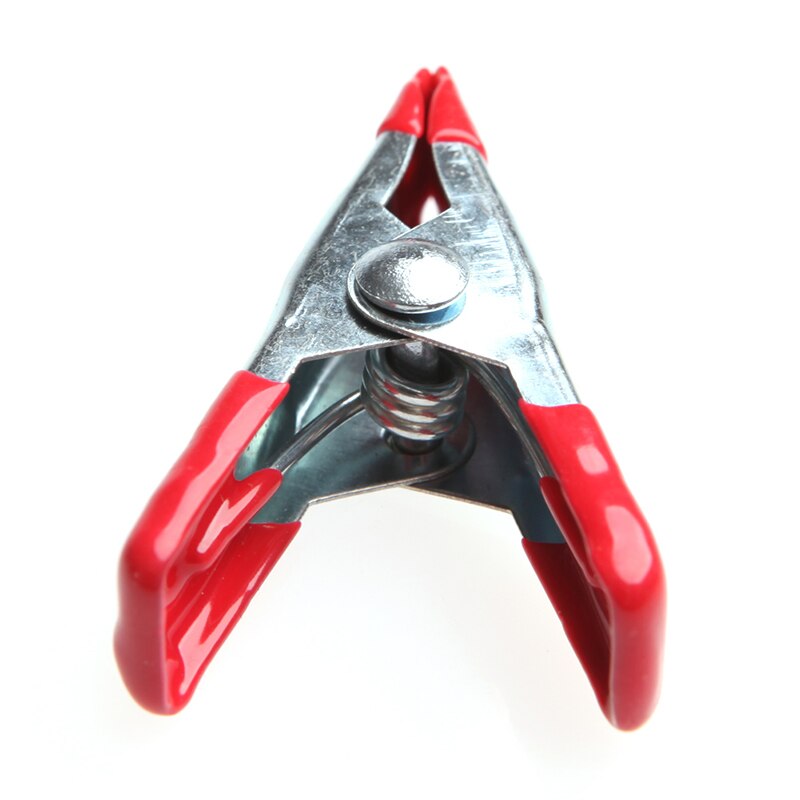 10PCS/lot Metal Spring Clamps 2" Clip Soft Plastic Tips Grip Photos Craft