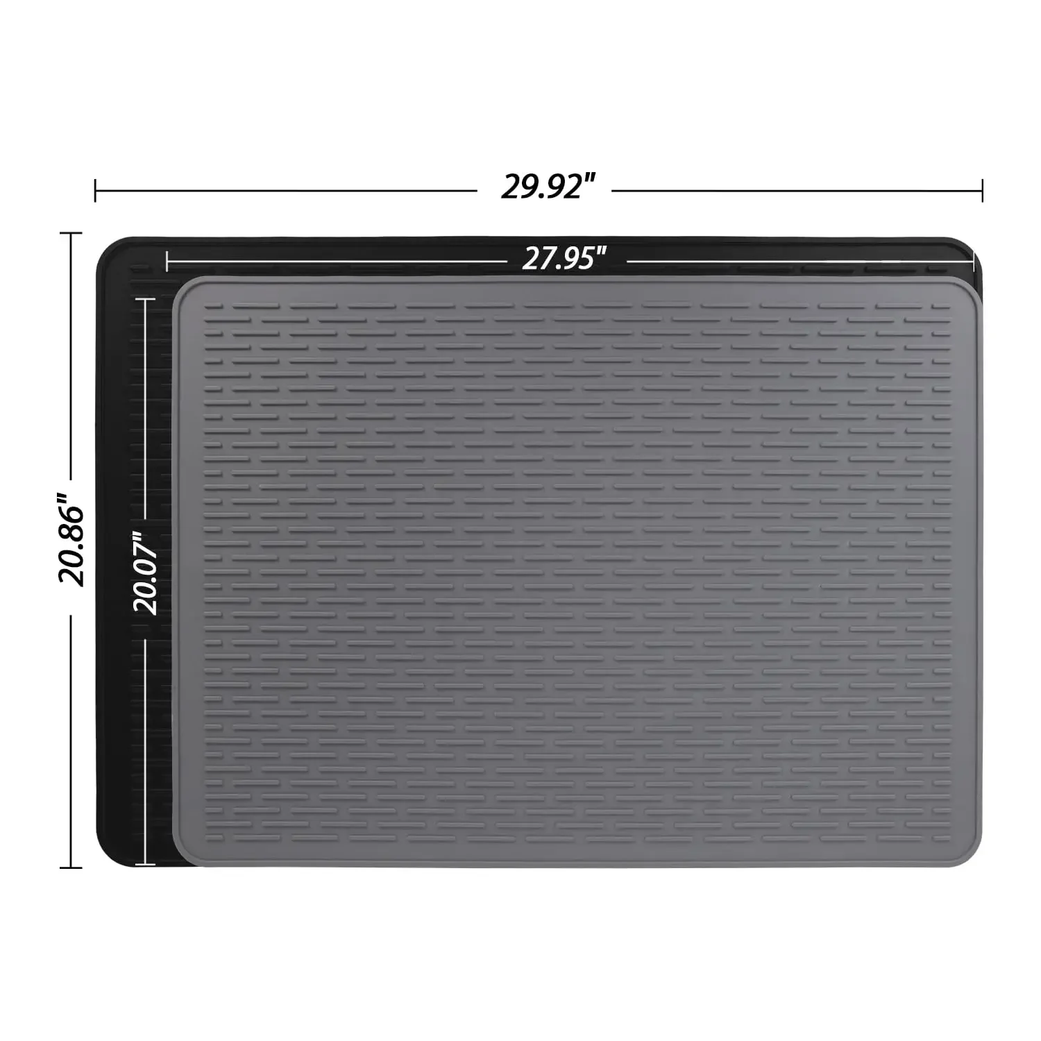 Silicone Stove Mat for Glass Top Stove Glass Cooktop Protector Dish Drying Mats for Kitchen Range Covers for Electric Stove