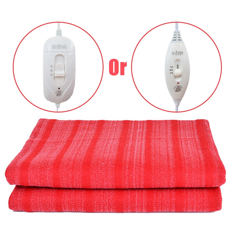 110V/220V Elektrische Deken Kachel Single Body Warmer Flanel Verwarmde Deken Thermostaat Elektrische Verwarming Bed Warmer Pad