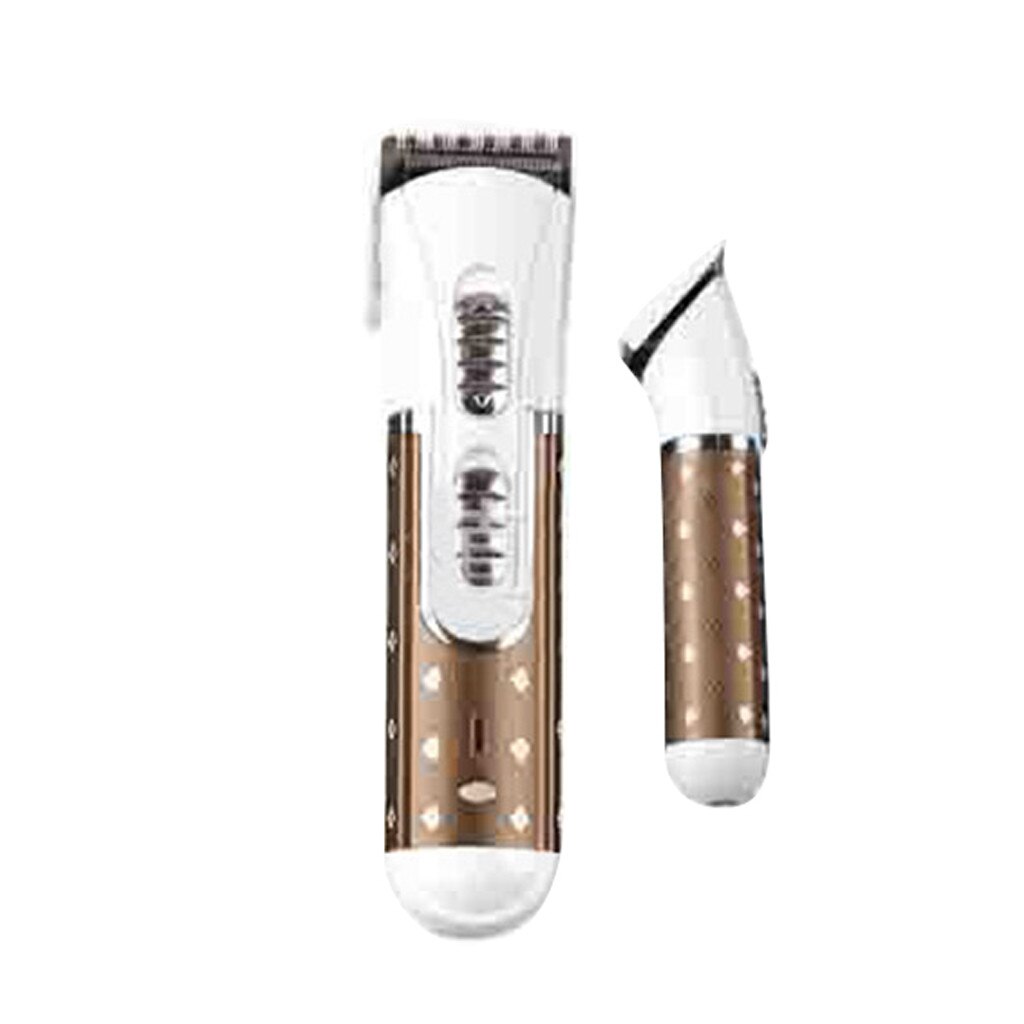 Metal Hair Clipper Electric Cordless Hair Grooming Home Haircut: E