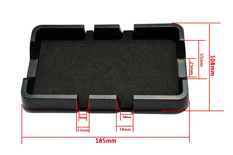 &amp; Japan Standaard , Groot Formaat Anti-Slip Dashboard Sticky Pad, iphone5, 6,7, 8, X plusPhone Lade, Cool