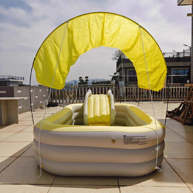 2.1/2.6/3.1M Inflatable Swimming Pool PVC Framed Swimming Pool Thickening Swimming Pool for Summer Outdoor Indoor