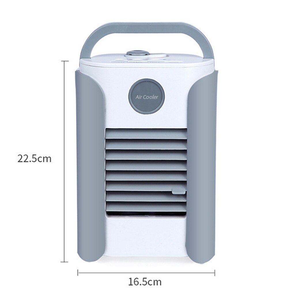 Portable Air Coler Mini Airconditioner Usb Opladen Multifunctionele Bluetooth Fm Airconditioner Luchtbevochtigers Fan # Y # g40