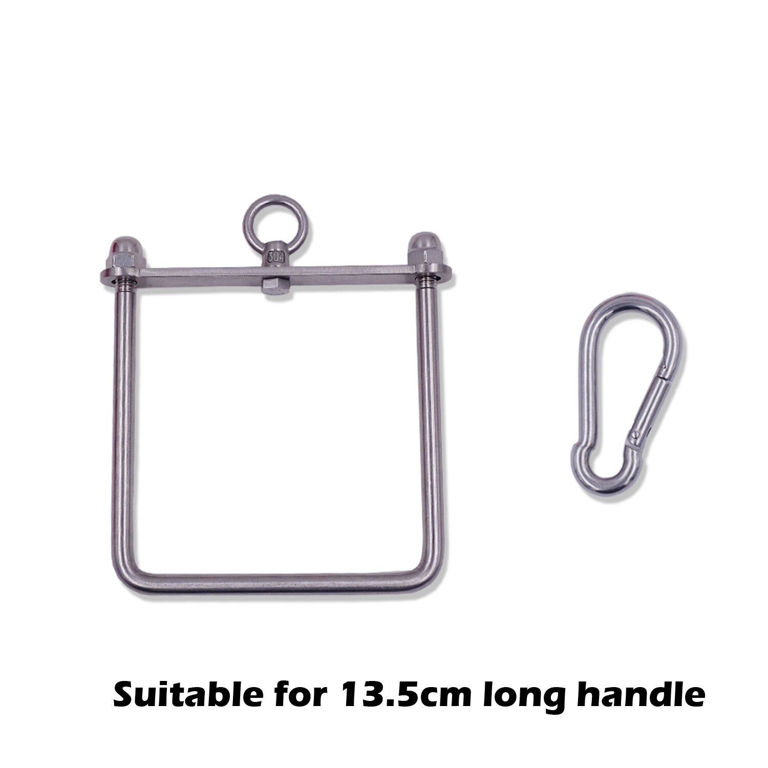 Multifunction Seated Row Double D Handles V Bar Cable Machine Attachments Press Down Strength Training Fitness Gym Accessories: Bracket