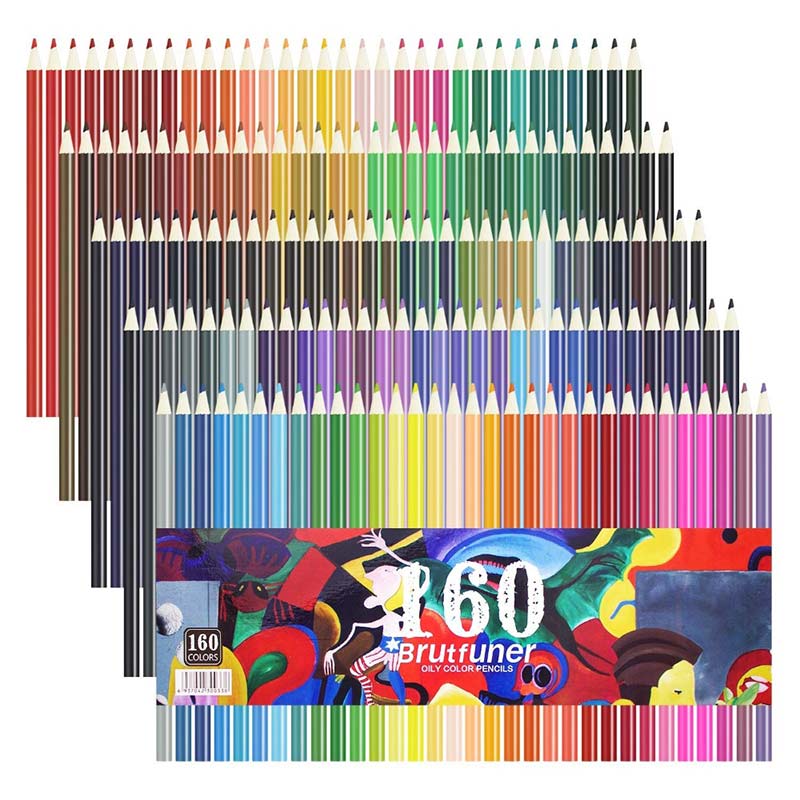 160 color pencil oil painting sketch color portable pencil school art supplies