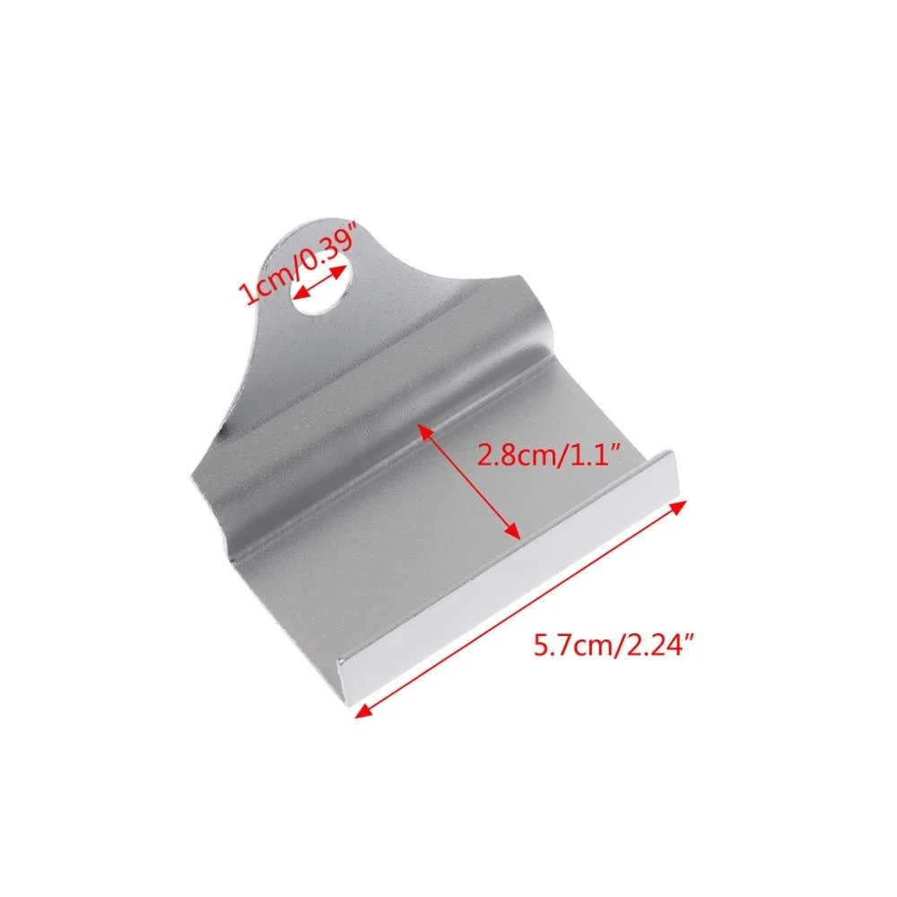 Motorcycle Electronic Clock Thermometer Voltmeter Bracket CNC Aluminum Square Voltmeter Tachometer Motorcycle Meter Bracket