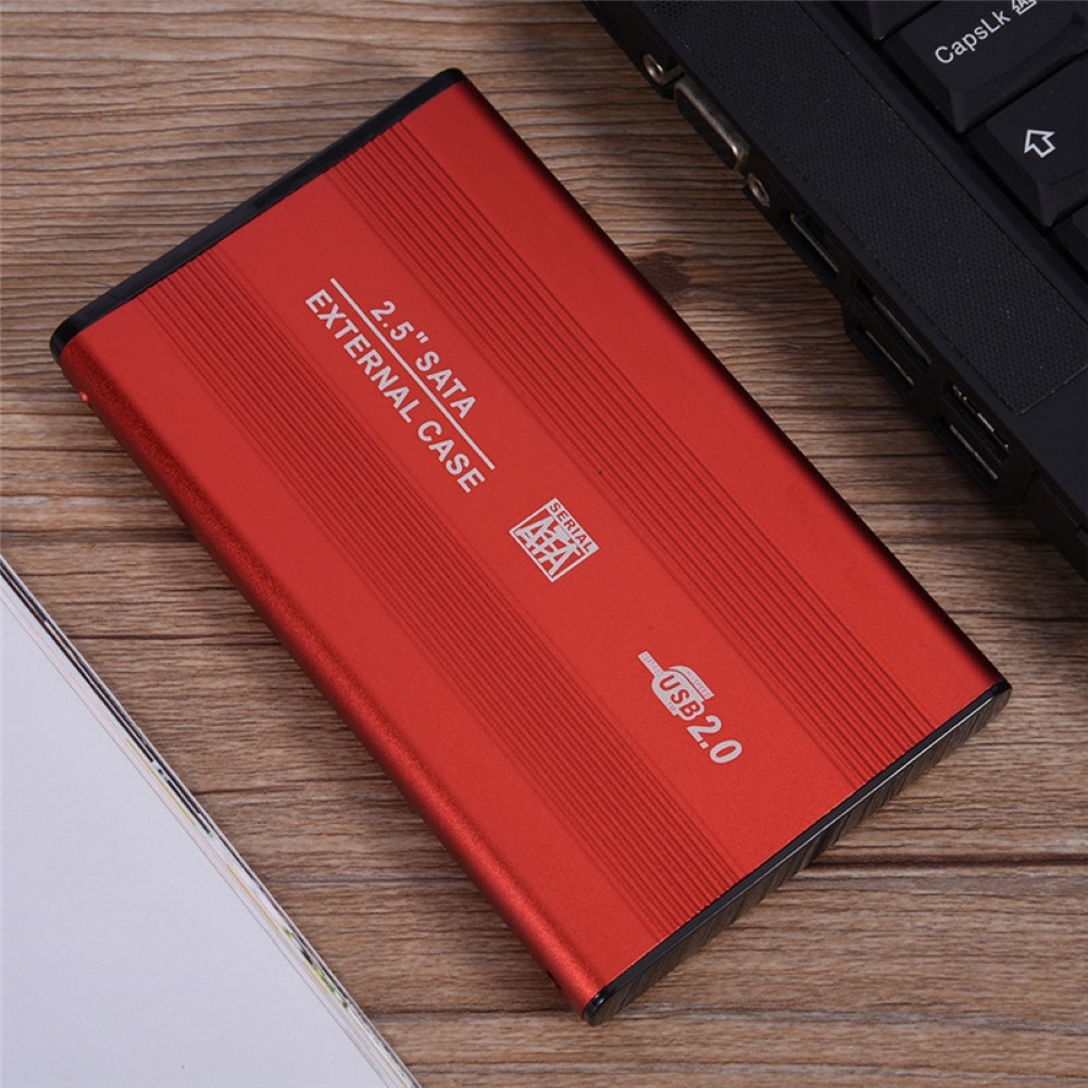 2.5 usb 2.0 eksterne hdd kabinett boks 480 mbps støtte 3tb aluminium harddisk boks ssd boks
