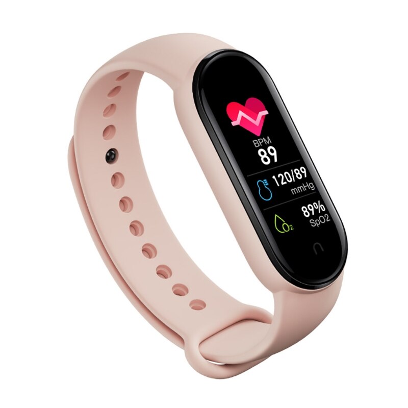 M6 Smart Horloges Voor Mannen En Vrouwen Smart Band Horloges Hartslag Bloeddruk Sleep Monitor Stappenteller: PK