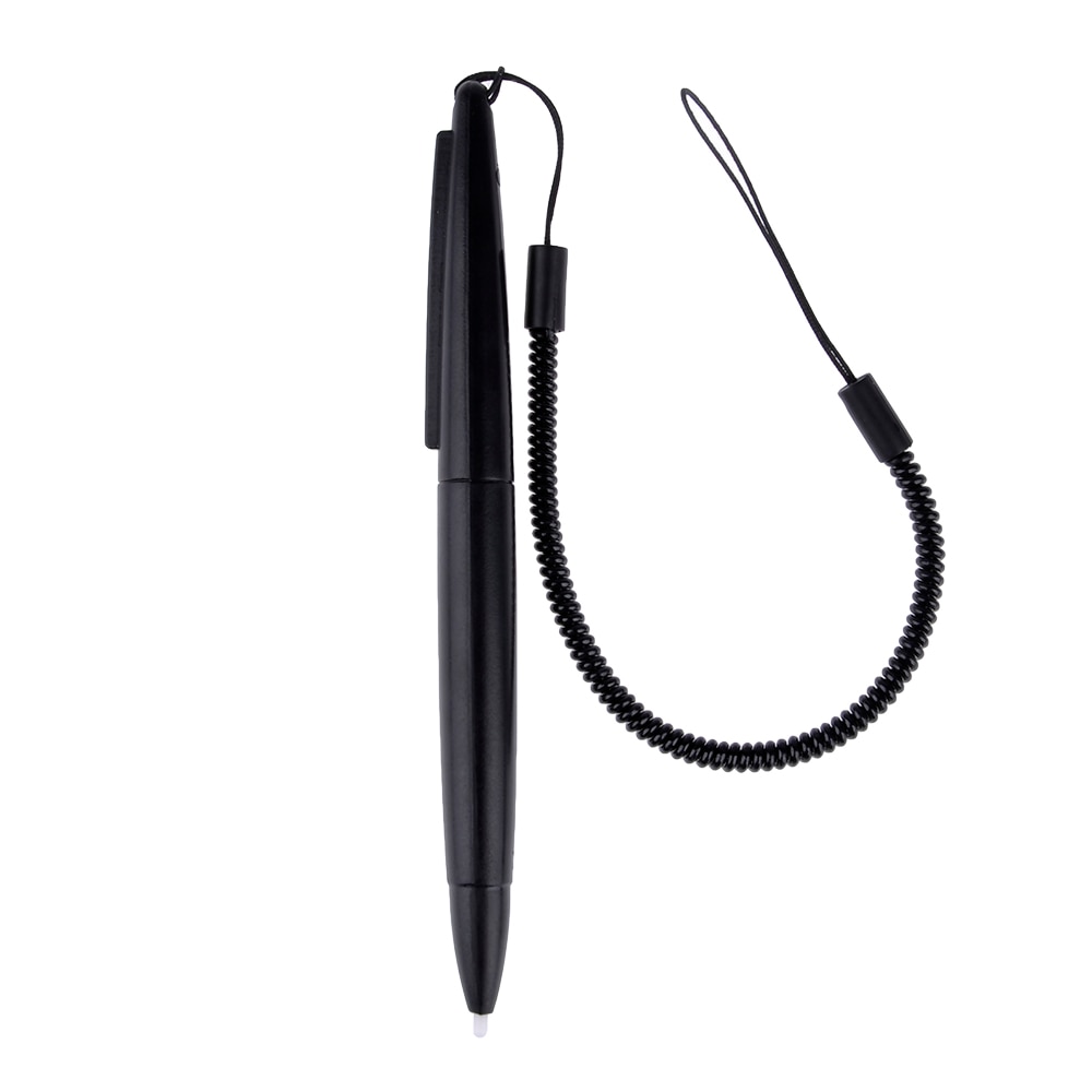 Plastic Resistive Touch Screen Stylus Pen with Spring Rope For POS PDA MP4 MP5