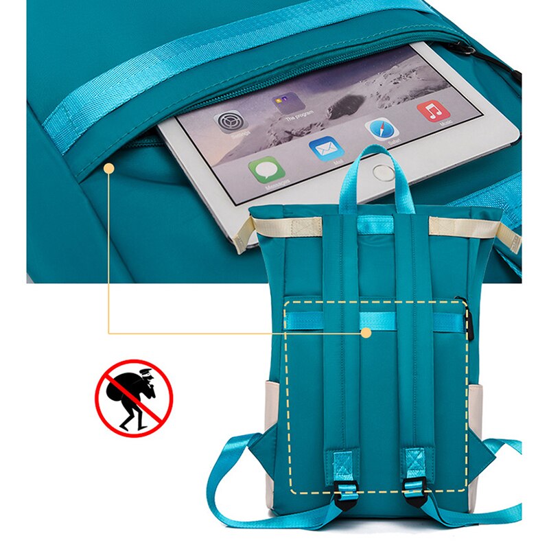 Zaino Casual da donna zaino antifurto adolescenti zaino femminile giapponese zaino da viaggio impermeabile borse da donna in offerta