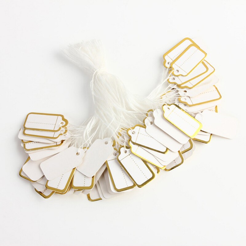 Etichetta in carta al dettaglio in oro argento promozione etichetta a prezzo incassato gioielli con etichetta a punta etichetta in stoffa accessori per gioielli prezzo da pagare: Glod