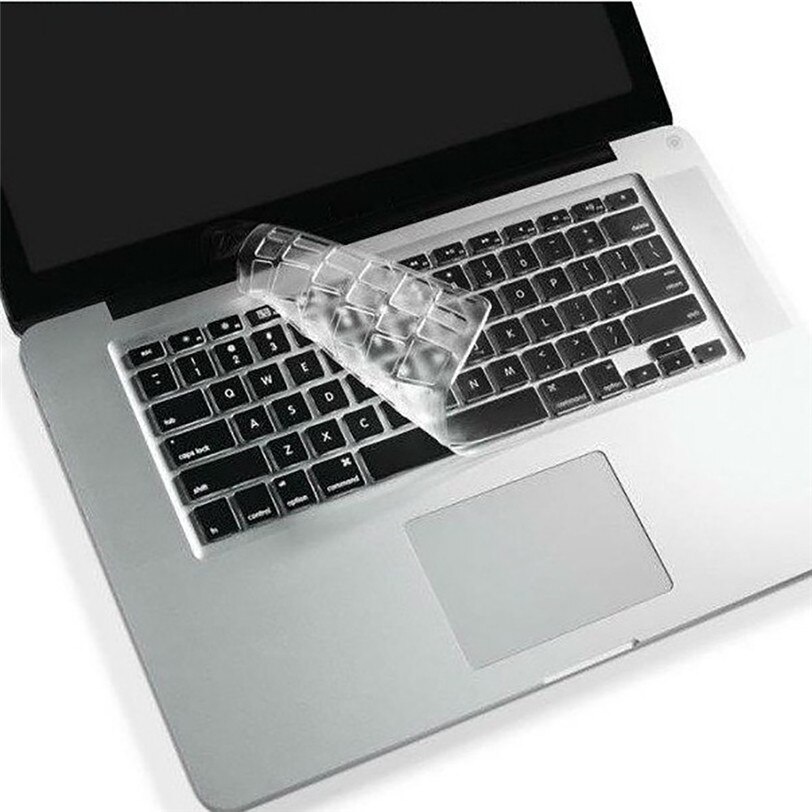 Clear KeyBoard Cover Skin Silicone Thin Teclado pele For MacBook for Old Macbook Pro 13 15 17 Jul24