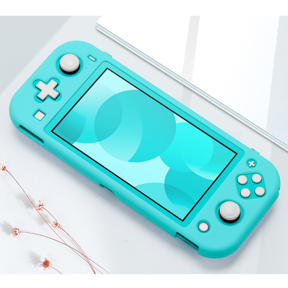 Iben Beschermhoes Voor Nintend Schakelaar Lite Shell Voor Schakelaar Lite Case Pc Roze Case Lite Behuizing Shell Beschermhoes: A028-Blue