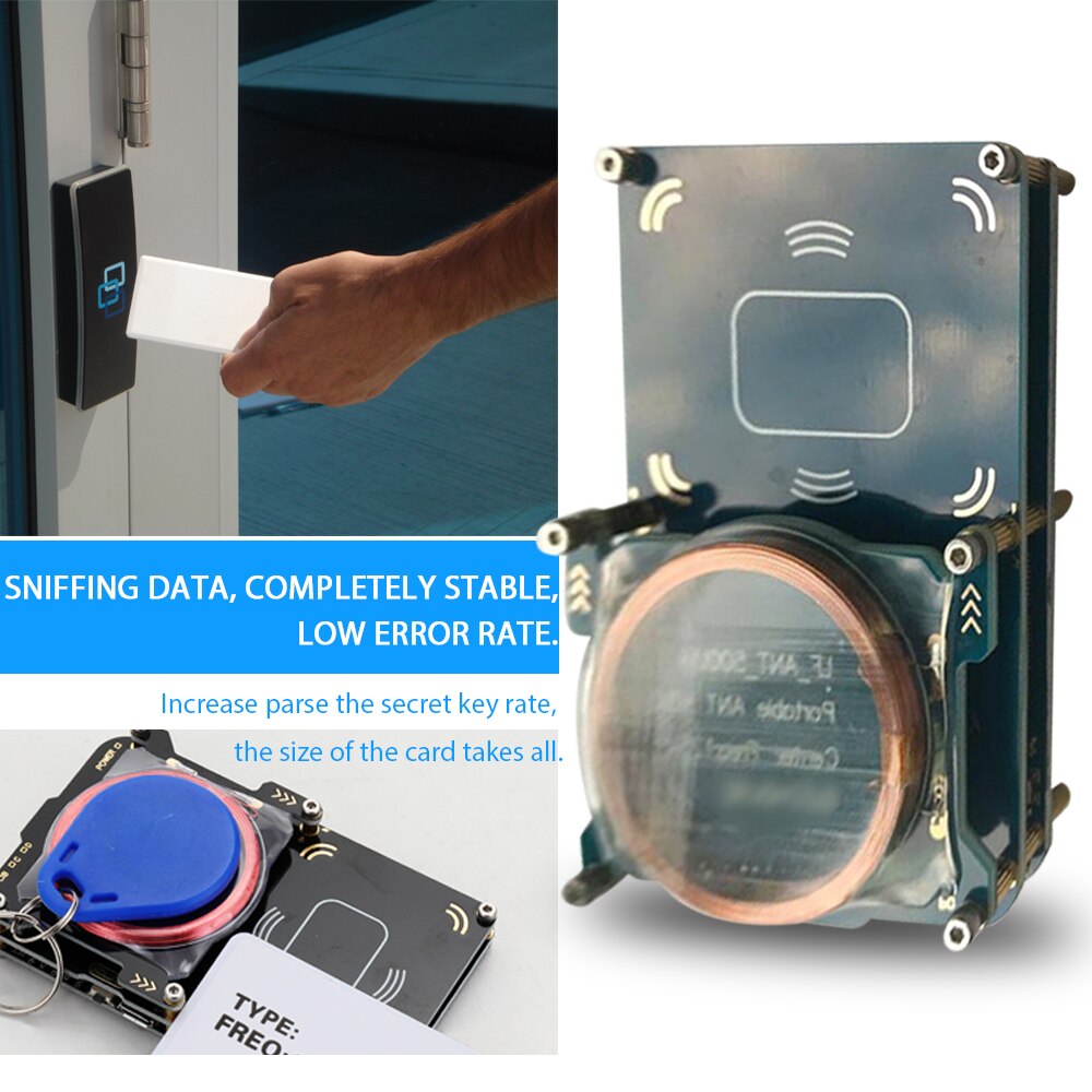 Proxmark3 NFC lecteur de carte RFID copieur carte modifiable MFOC carte Clone fissure Open Source