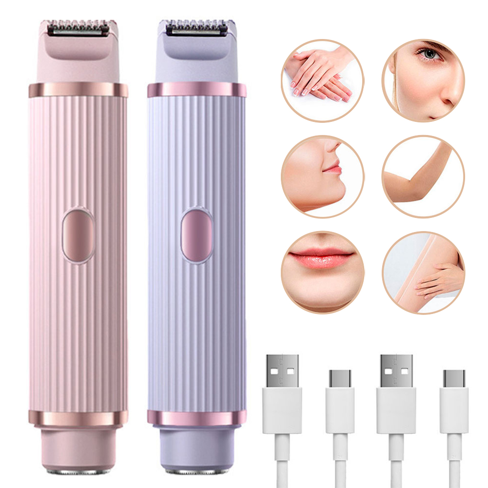 Elektrisch scheerapparaat voor vrouwen Vrouwelijk scheermes Bikini Trimmer Lichaamsepilator voor bikini Privégebied Been Onderarm Elektrische haarverwijderaar