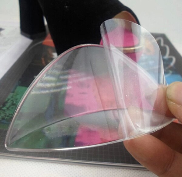 1pairs/lot Clear Silicone Gel Arch Support Shoe Inserts Foot Wedge Cushion Pads Pain Relief Flat Feet Insoles for Women