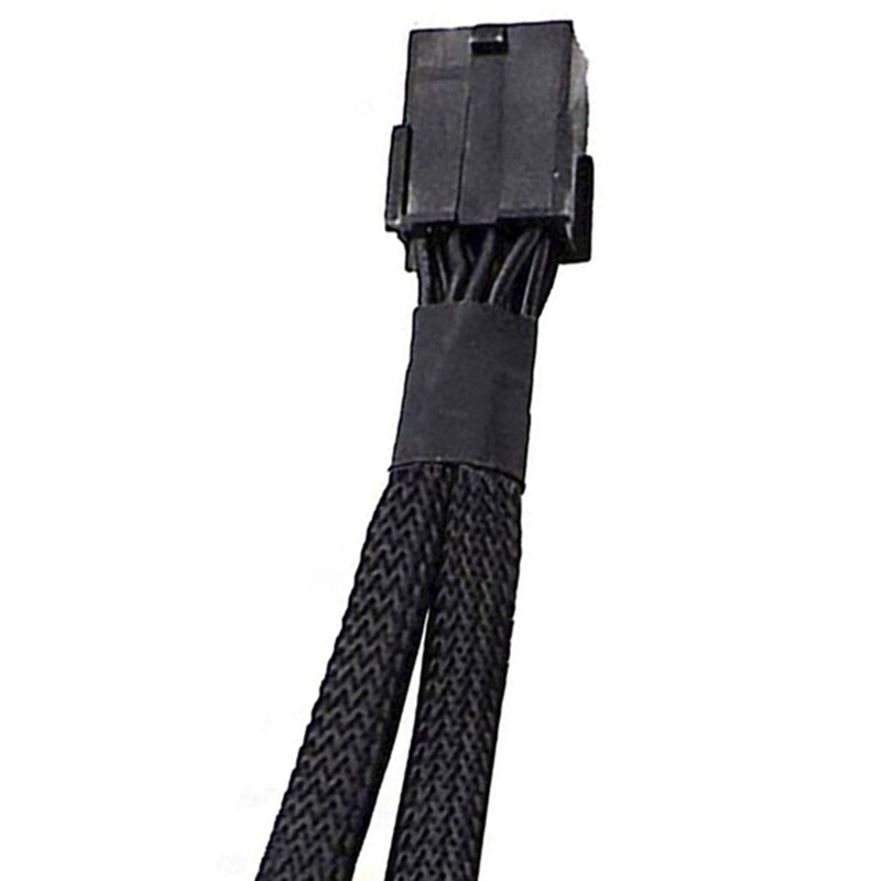 2 Stck PCI-E 6 Stift zu Dual PCIe 8 Stift (6+2) Bild Karte PCI äußern Energie Adapter GPU VGA Y-Splitter Verlängerung Kabel