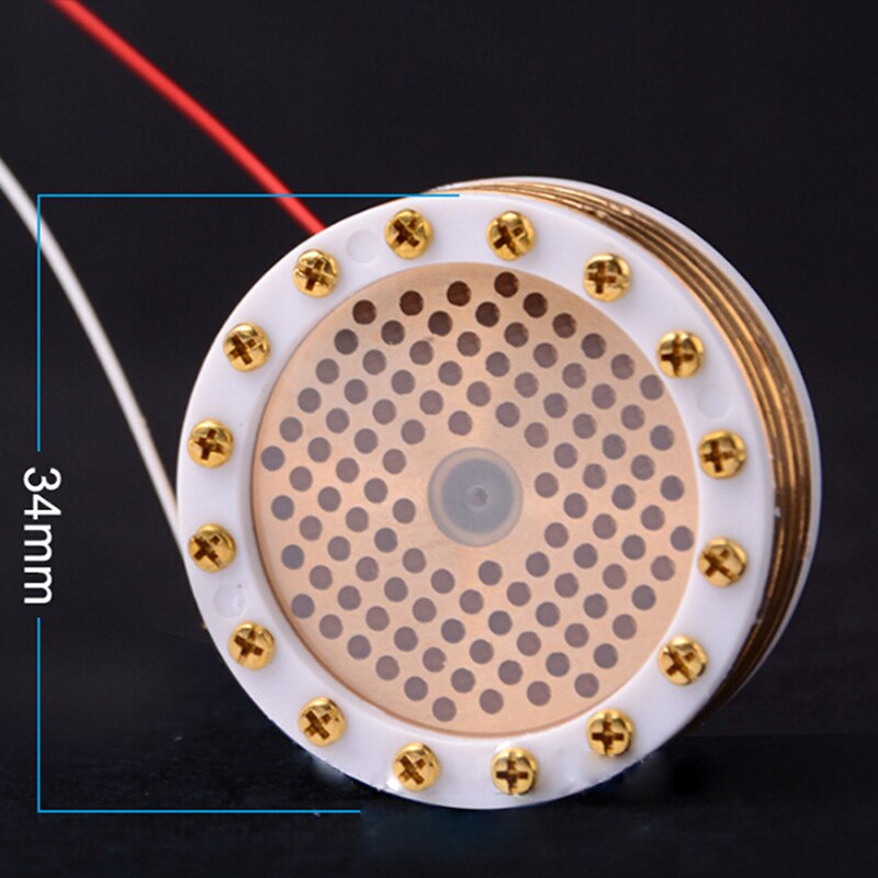 Cápsula de núcleo de cartucho de diafragma grande para grabación de estudio, micrófono condensador de 34 mm de diámetro, de