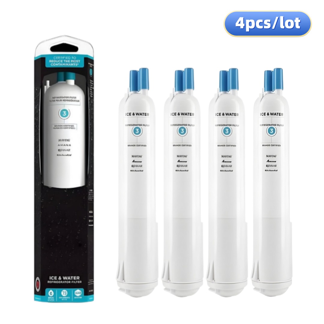 (1-4PCS) Replace EDR3RXD1 Refrigerator Water Filter For Filter3，4396841，4396710，9083，w10121145