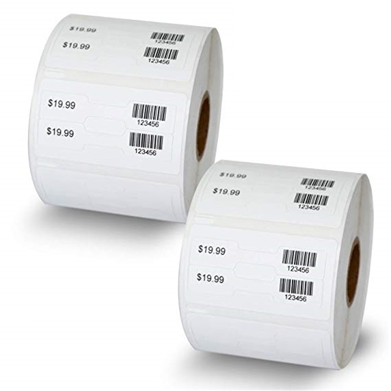 2 x Rolls Dymo 30299 Dymo30299 Compatible Paper Jewelry Barbell Labels for Dymo LabelWriter 400 450