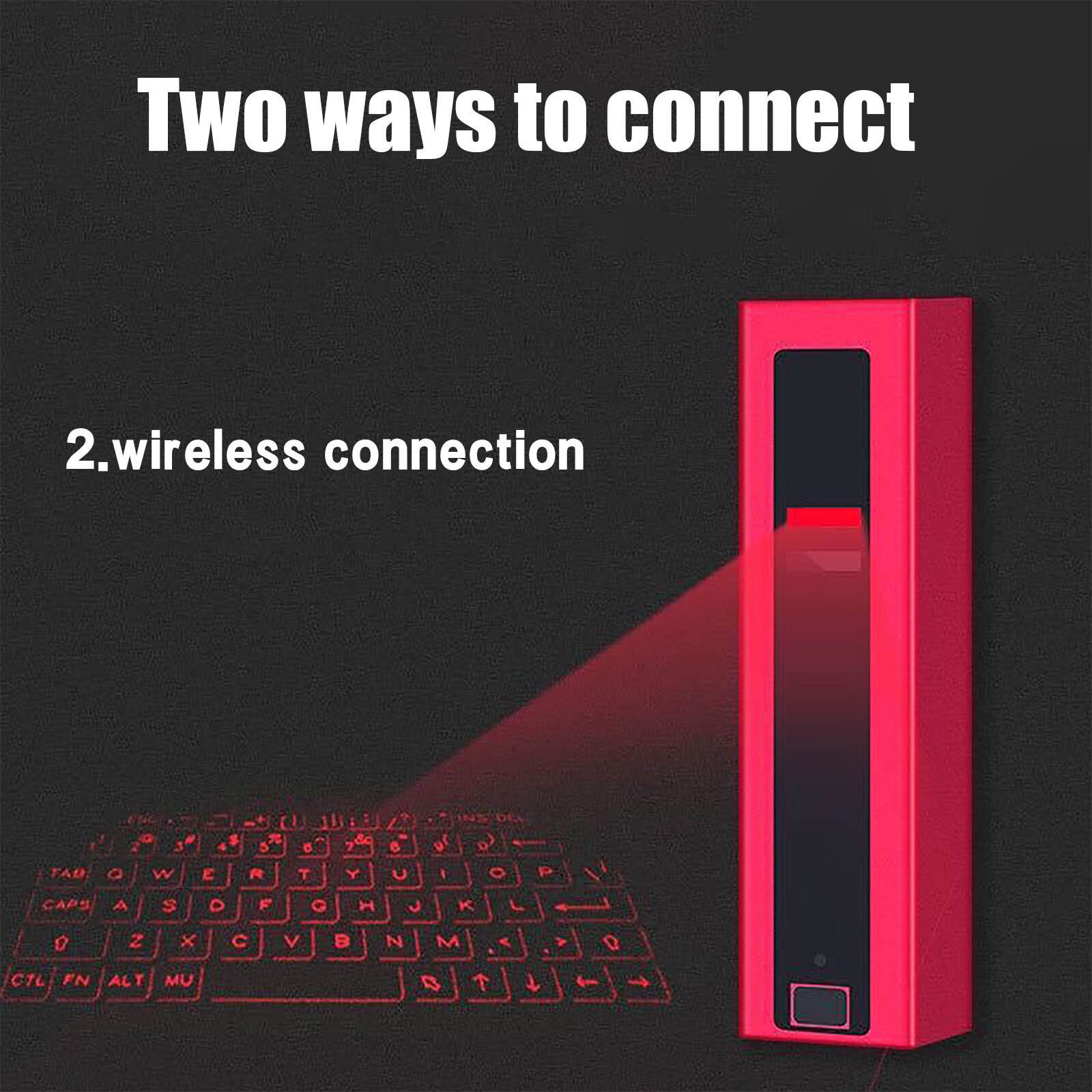 Virtual Wireless Bluetooth Portable Projection Keyboard Outdoor Office Portable keyboard For Smart Phone Table Notebook Laptop