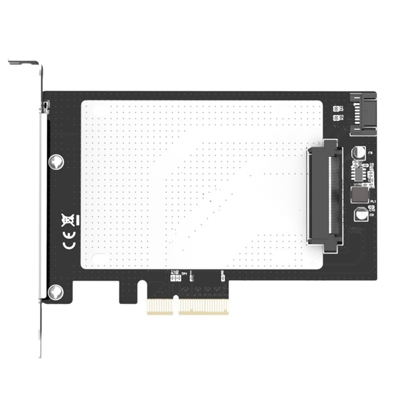 Pcie 3.0 x4 to u .2 sff -8639 adapterkort  u2 ssd gen 3 kort pci-e expansionskort  x4 to 2.5 tum sata riser kort: Default Title