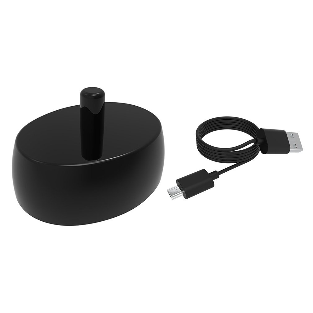 Voor Orale B3757 Elektrische Tandenborstel Oplader Elektrische Tandenborstel Charger Usb Inductie Draadloos Opladen: Black