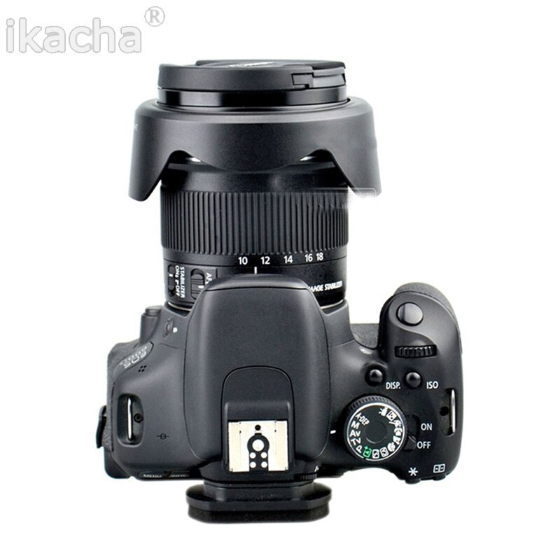 EW-73C Bajonetvatting Zonnekap Voor Canon EF-S 10-18mmf/4.5-5.6 Is Stm Camera Lens Accessoires