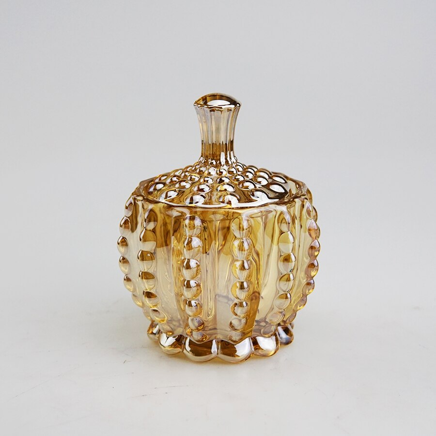 Handmade wax container empty glass candle holder DIY aromatherapy candle soybean wax candle tins