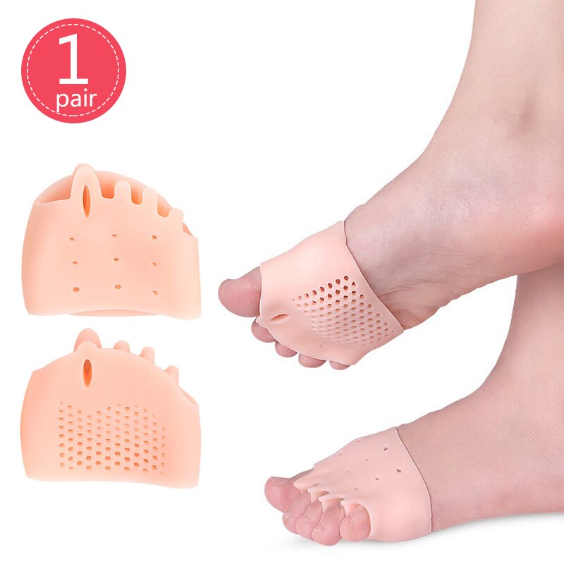Corrector ortopédico para juanetes, separador de dedos del pie, almohadilla de corrección, herramienta para el cuidado del antepié, 1-4 pares: 1Pair G128 M