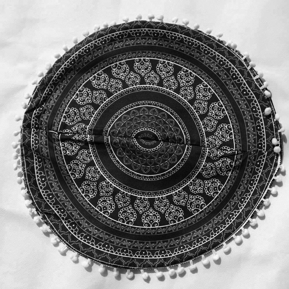 Ronde Kussensloop Indiase Mandala Kussens Bohemian Home Decor Accessoires Kussen Kussens Cover Наволочки Декоративные: H