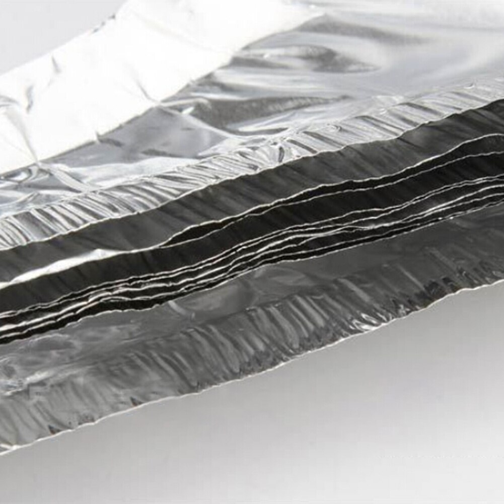 10 stk aluminiumsfolie papir gaskomfur beskyttere dækpude fedtfast aluminiumsfolie papir køkken rengøring tilbehør